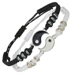 Yin Yang Best Friends Bracelets Set
